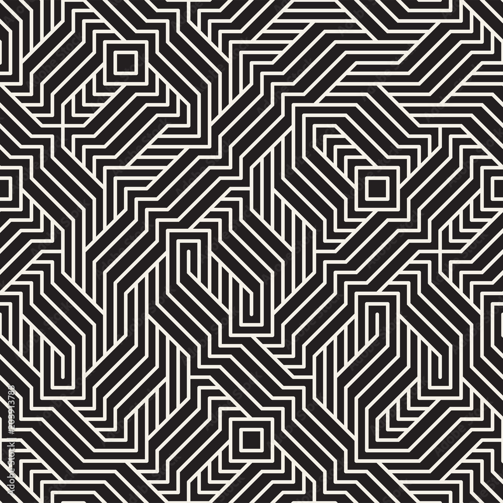 Vector seamless pattern. Modern stylish abstract texture. Repeating tiles Vector seamless pattern. Modern stylish abstract texture. Repeating tiles