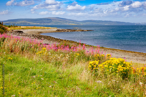 Bloobing Isle of Mull coast Sound of Mull Inner Hebrides Scotland UK photo