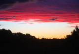 Sunset sky background.