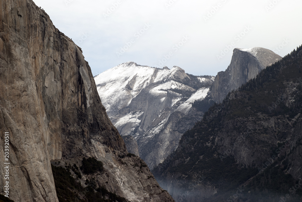Inspiration point, Yosemite national park, California
