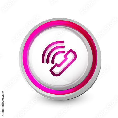 Phone support call center button
