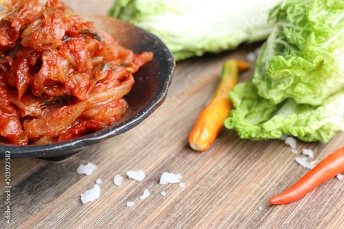 kimchi cabbage - korean food