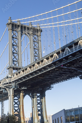 Fototapeta Naklejka Na Ścianę i Meble -  New York, Manhattan Bridge