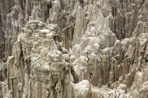 Valle de la luna in Bolivia