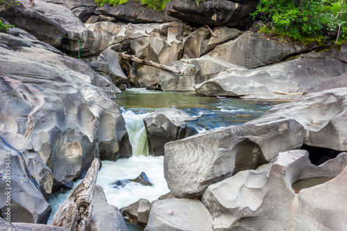 The beauty of Vale da Lua (Moon Valley), at Chapada dos Veadeiros, Goias, Brazil