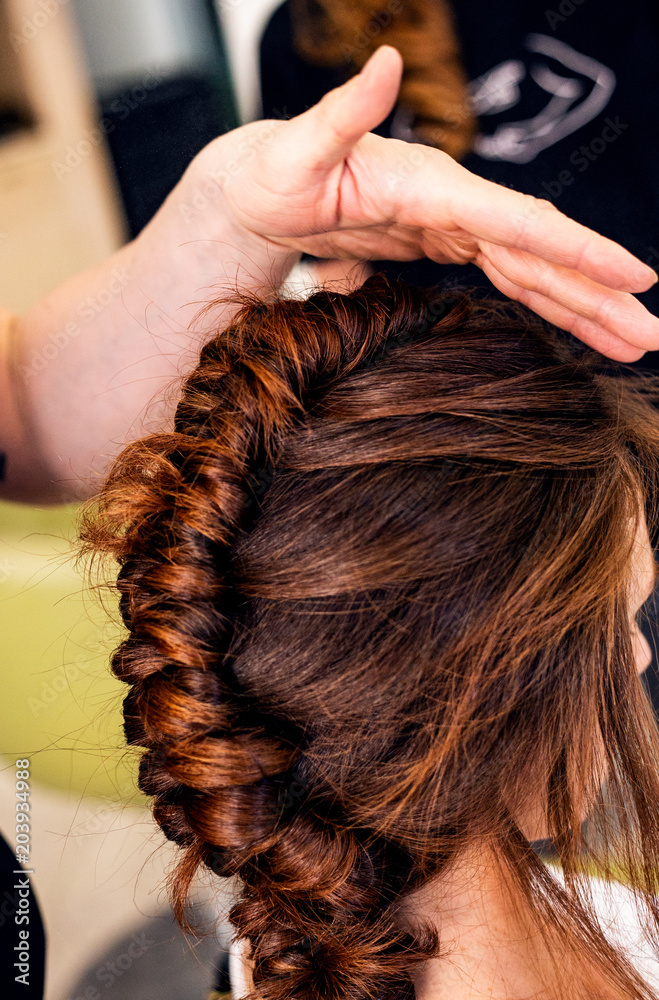 Obraz premium treccia chic