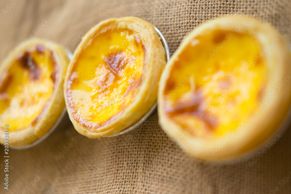 Dessert egg tart sweet custard pie Dessert egg tart sweet custard pie