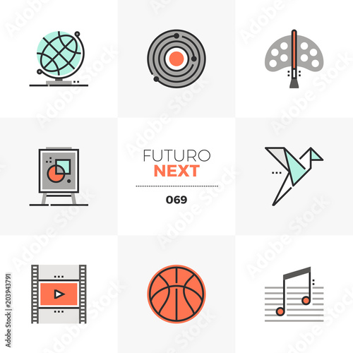 Arts and Craft Course Futuro Next Icons