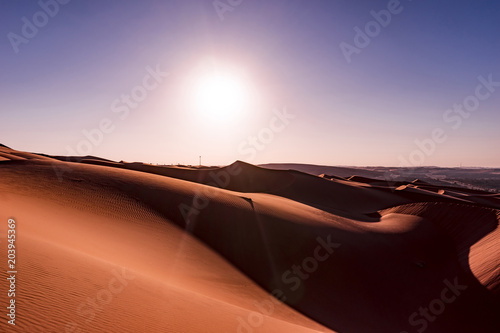 Red Desert Rub' al Khali, Emirates, Abu Dhabi, Liwa, Jan.2018
