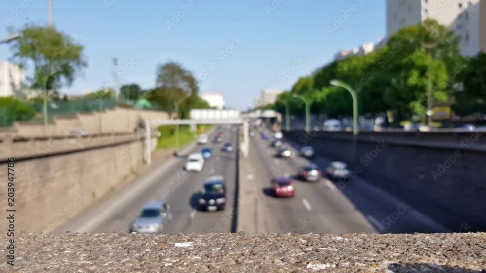 Hyperlapse du périphérique parisien