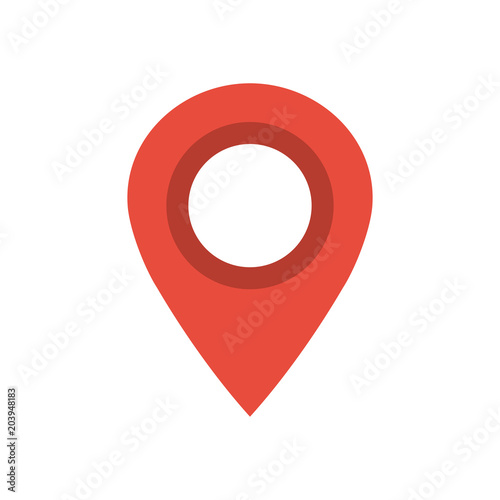map pointer, pin, map icon - arrow pin, compass location sign