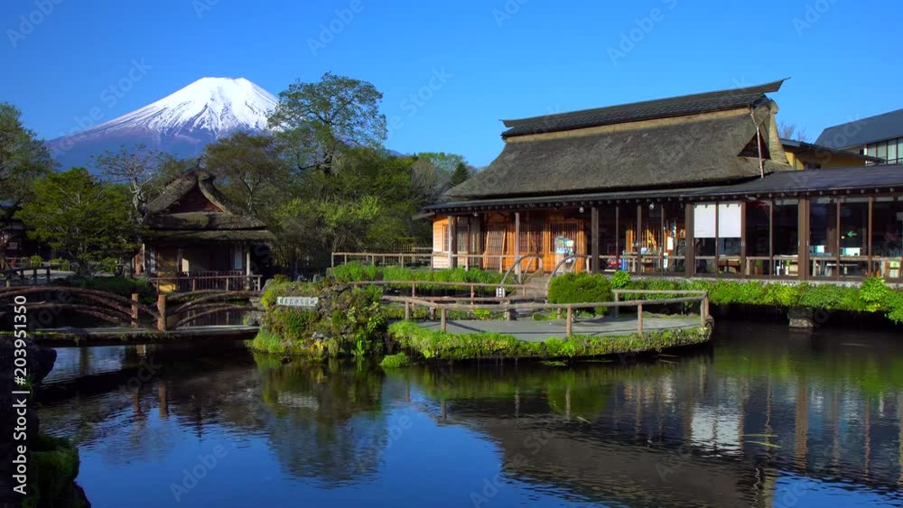 traditional Japanese style house and mt.fuji at oshino hakkai in Japan,
traditional Japanese style house and mt.fuji at oshino hakkai in Japan,