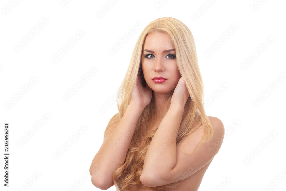 Obraz premium portrait of a beautiful young girl