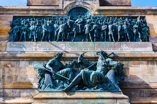 Niederwald Monument in Ruedesheim am Rhein photo