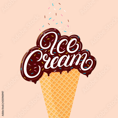 Chocolate ice cream