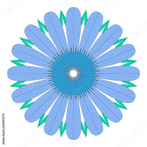 Farbenfrohes Mandala