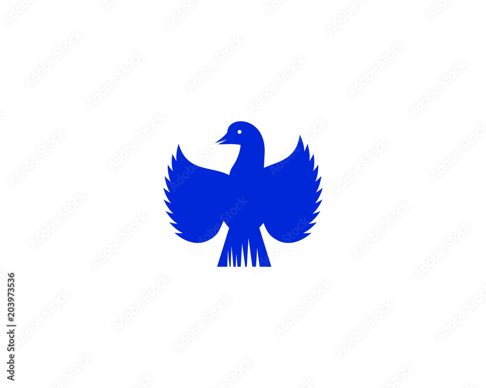 Obraz premium bird logo