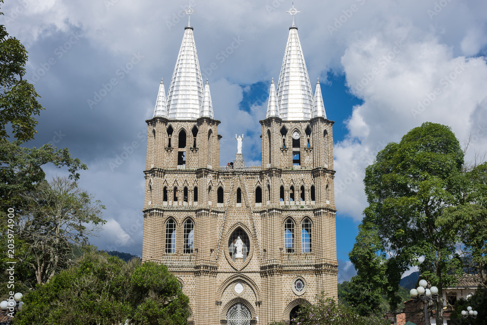 Basílica Menor de Jardín, Antioquia, Colombie