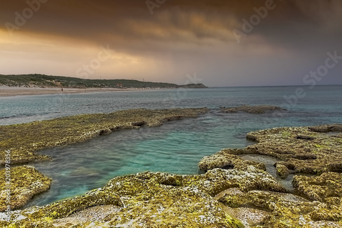 Palmahim coast.Israel photo