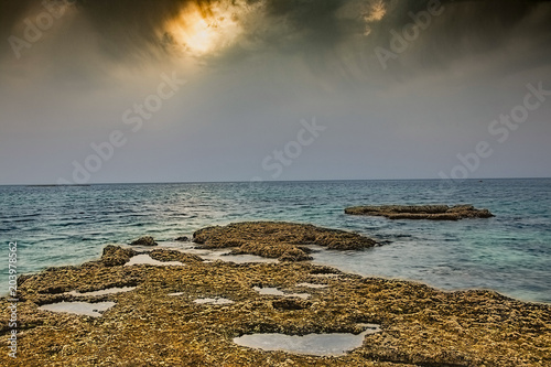 Palmahim coast.Israel photo