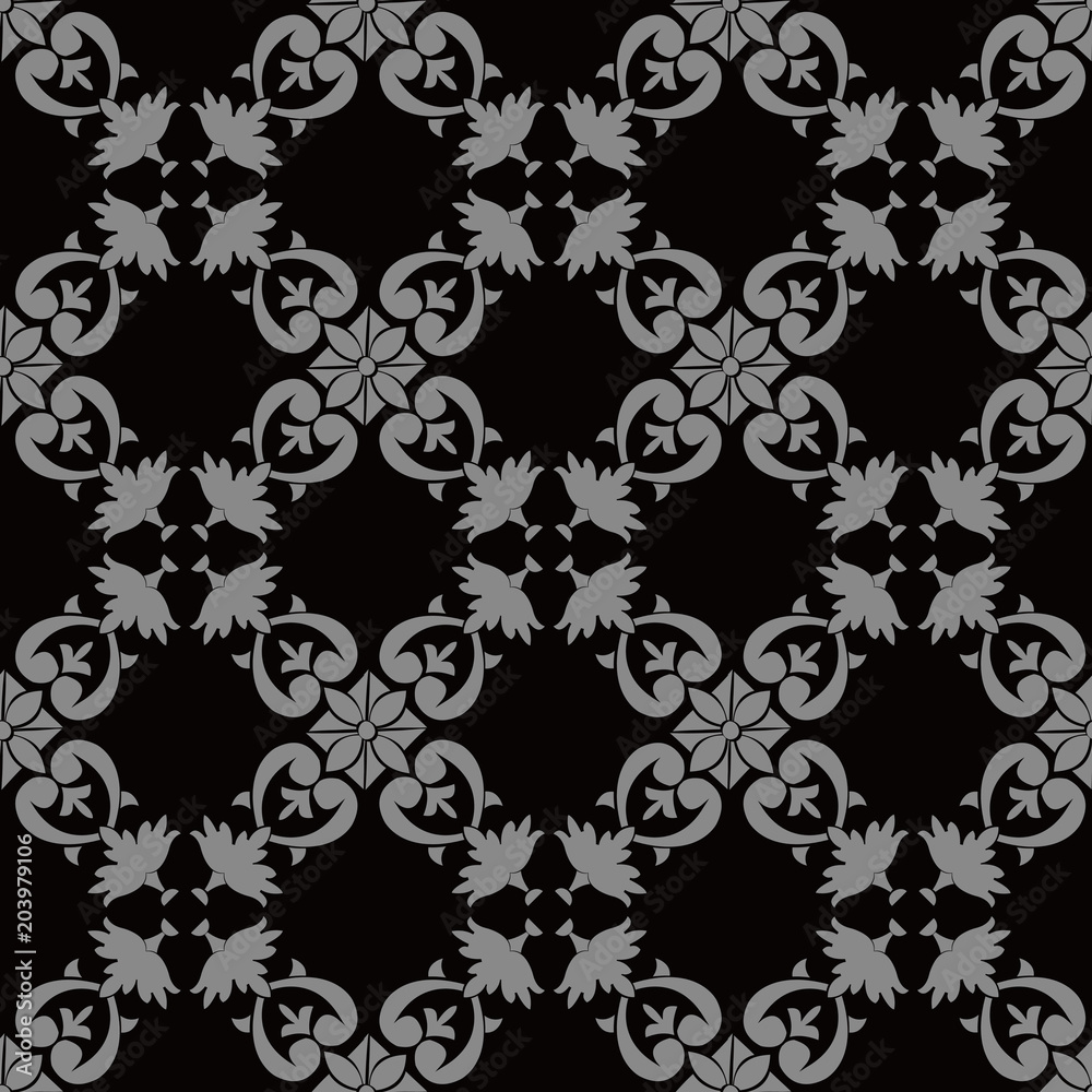 Antique seamless background Curve Spiral Check Cross Leaf Frame Flower Antique seamless background Curve Spiral Check Cross Leaf Frame Flower