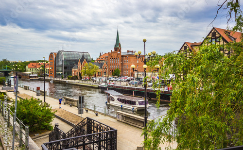 Old town in Bydgoszcz. Poland