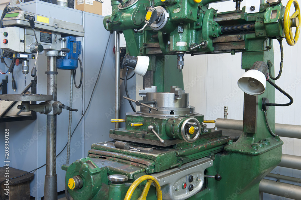 Machine tool. Factory of metal products Machine tool. Factory of metal products