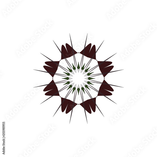 Farbenfrohes Mandala