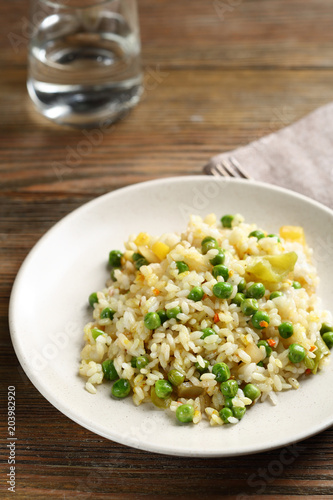 Nutrition rice with vegetables