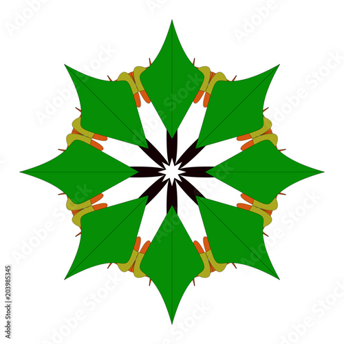 Farbenfrohes Mandala
