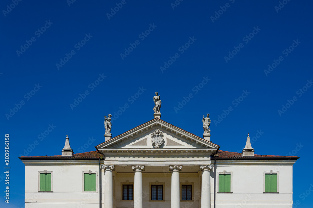 Detail of the Villa Cordellina Lombardi in Montecchio Maggiore, Veneto Detail of the Villa Cordellina Lombardi in Montecchio Maggiore, Veneto