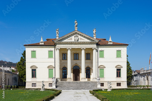 Front view of the Villa Cordellina Lombardi in Montecchio Maggiore, Veneto © emiliano