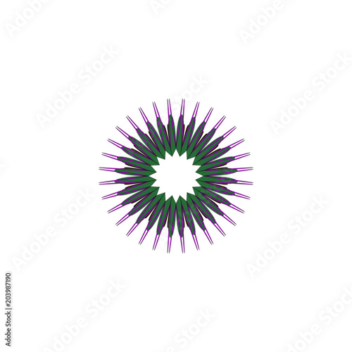 Farbenfrohes Mandala