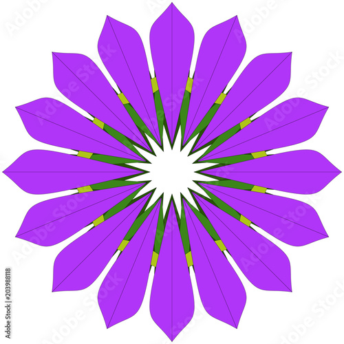Farbenfrohes Mandala