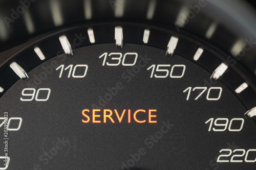 Service Warning Turned On In Analog Dashboard