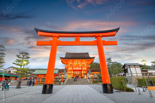 Kyoto, Japan at Fushimi Inari