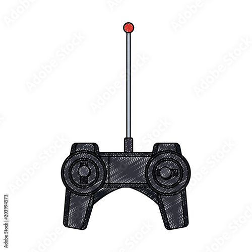 Drone remote control vector illustration graphic design