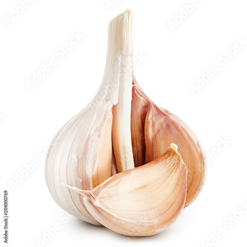 Garlic Isolated on white © Maks Narodenko