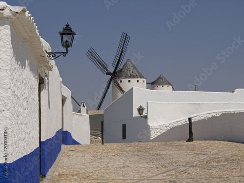 Windmills at Campo de Criptana famous DOn Quixote land