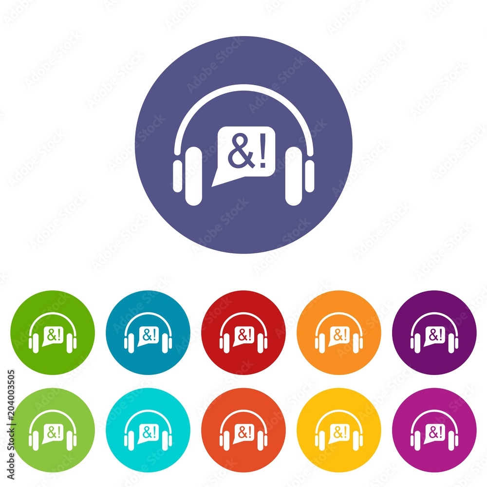 Consultation by phone icon, simple style Consultation by phone icon, simple style