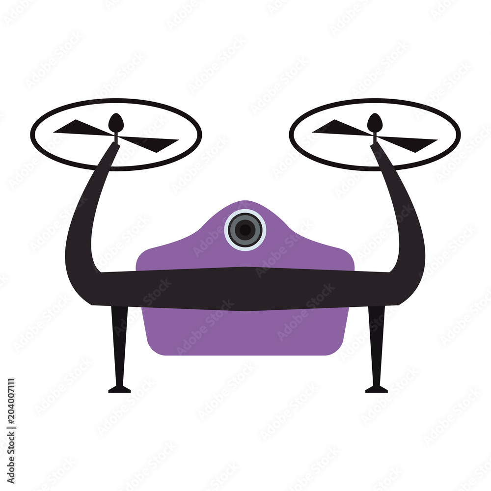 Aerial drone technology vector illustration graphic design Aerial drone technology vector illustration graphic design