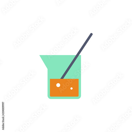 colored stick in vitro icon. Element of science and laboratory for mobile concept and web apps. Detailed stick in vitro icon can be used for web and mobile. Premium icon
