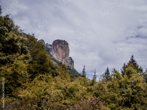 Rocky mountain landscape