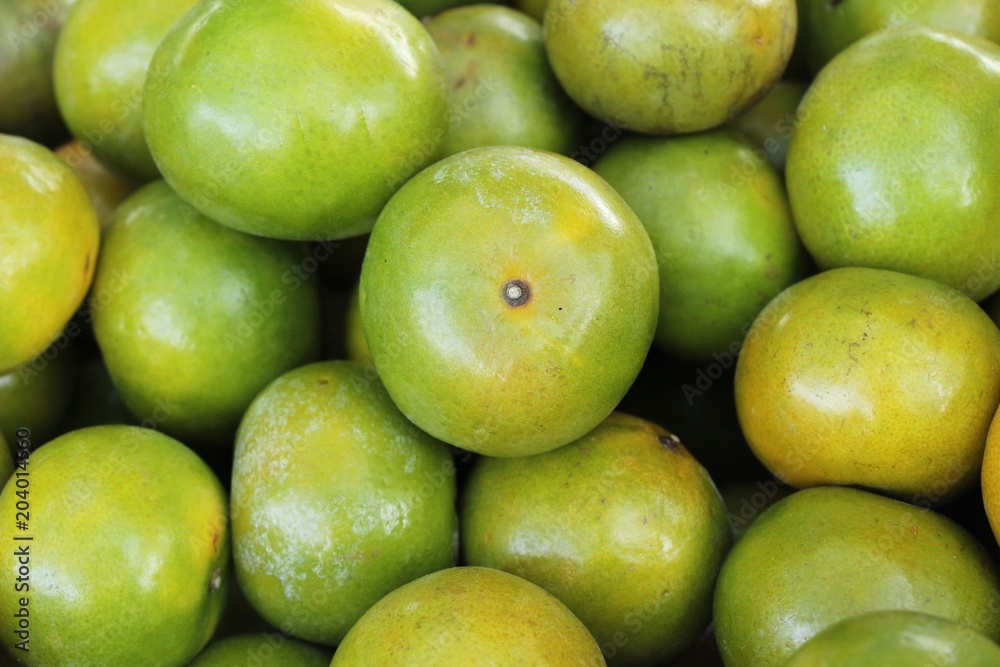 orange fruit is delicious at street food orange fruit is delicious at street food