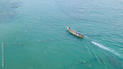 aerial view landscape of water  Sea © meen_na