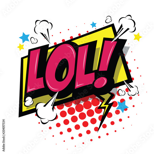 LoL! Comic Speech Bubble