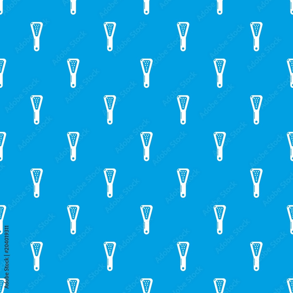 Hairbrush pattern vector seamless blue Hairbrush pattern vector seamless blue