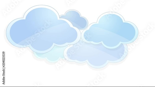 cloud animated