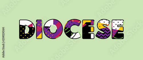 Diocese Concept Word Art Illustration