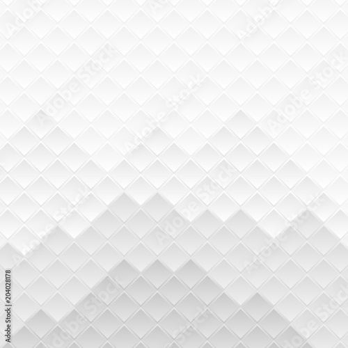 Fototapeta Naklejka Na Ścianę i Meble -  Grey squares abstract tech pattern background